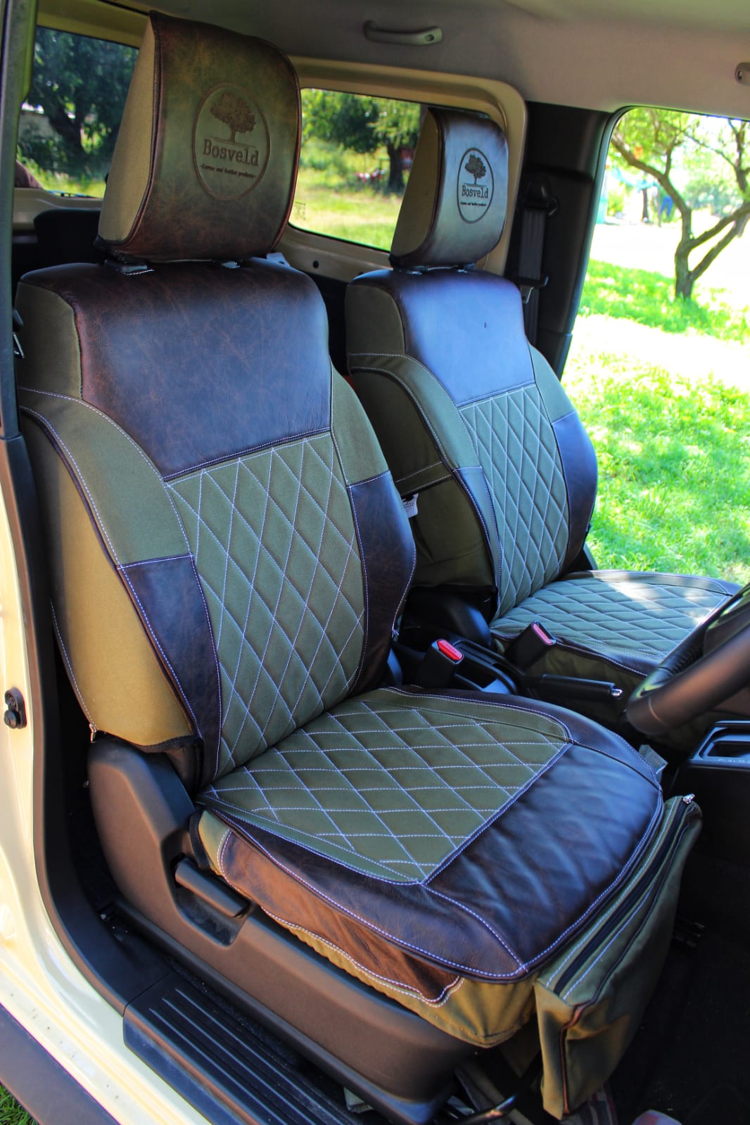 Hardekool - Canvas and Leather Seat Covers - Image 2