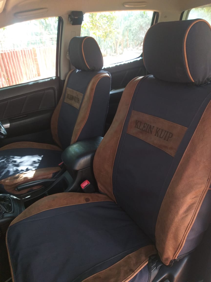 Kameeldoring - Canvas and Leather Seat Covers - Image 4