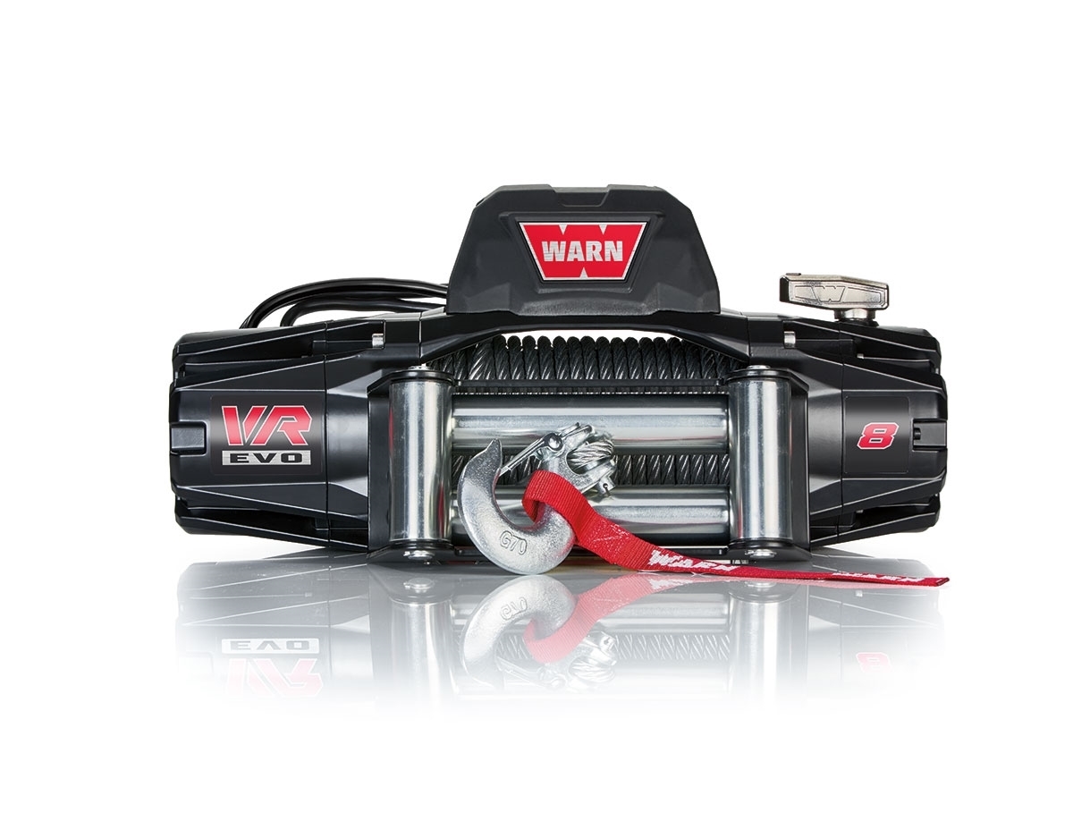Warn winch VR EVO 8 Steel cable 8000LBS