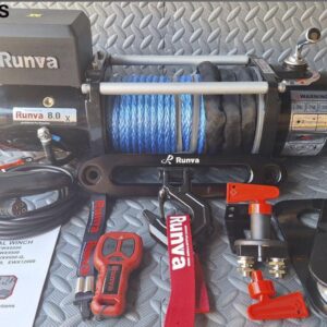RUNVA winch Synthetic rope 8000LBS