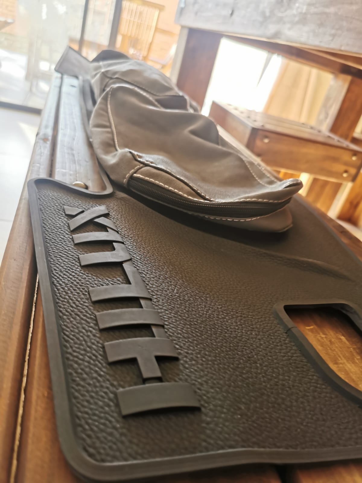 Toyota Hilux Revo GD6 Moulded Rubber Dash Cover & Canvas Bags - Ironbar 4x4