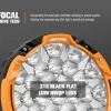 LIGHTFOX Osram 9" LED Driving Lights Spotlight Offroad Vehicle 4x4