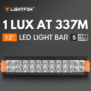 Lightfox Rigel Series 12inch Osram LED Light Bar 1Lux @ 337m 8,320 Lumens