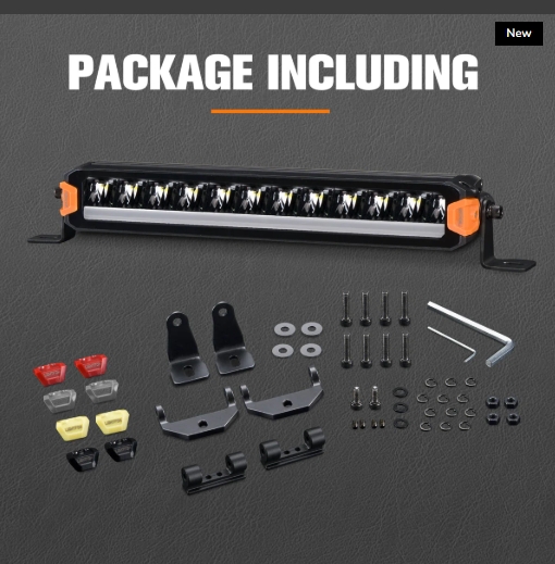Lightfox 12inch LED Light Bar 1Lux@1,394ft IP68 8,250 Lumens - Image 7