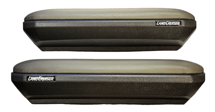 Land Cruiser Armrest rear SET GREY