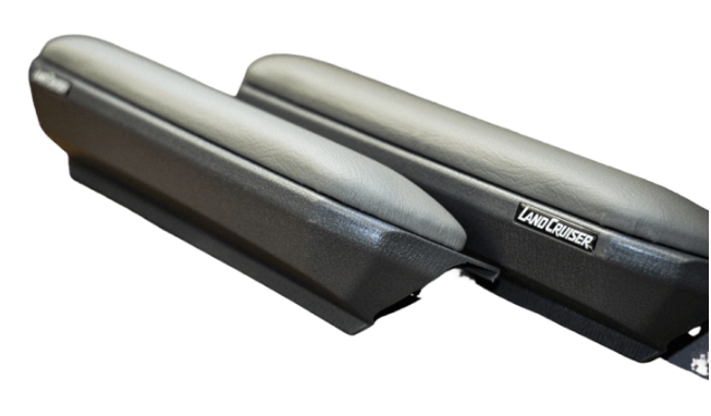Land Cruiser Armrest rear SET GREY - Image 2